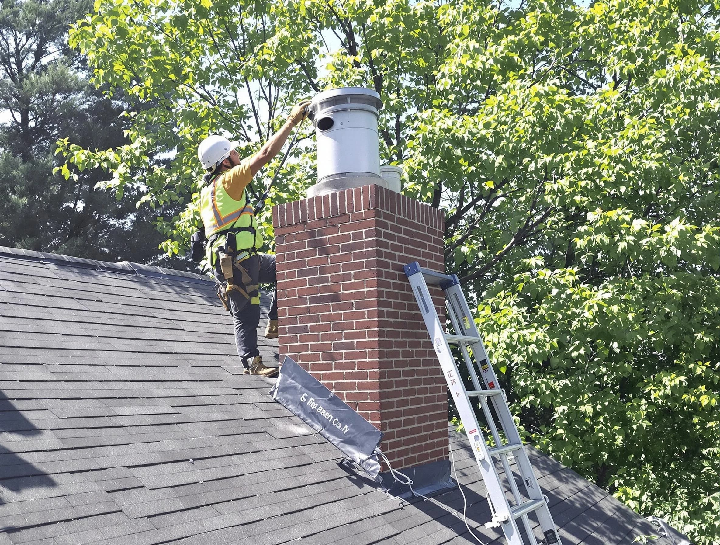 Chimney liner inspection by Millersville Chimney Sweep in Millersville, TN