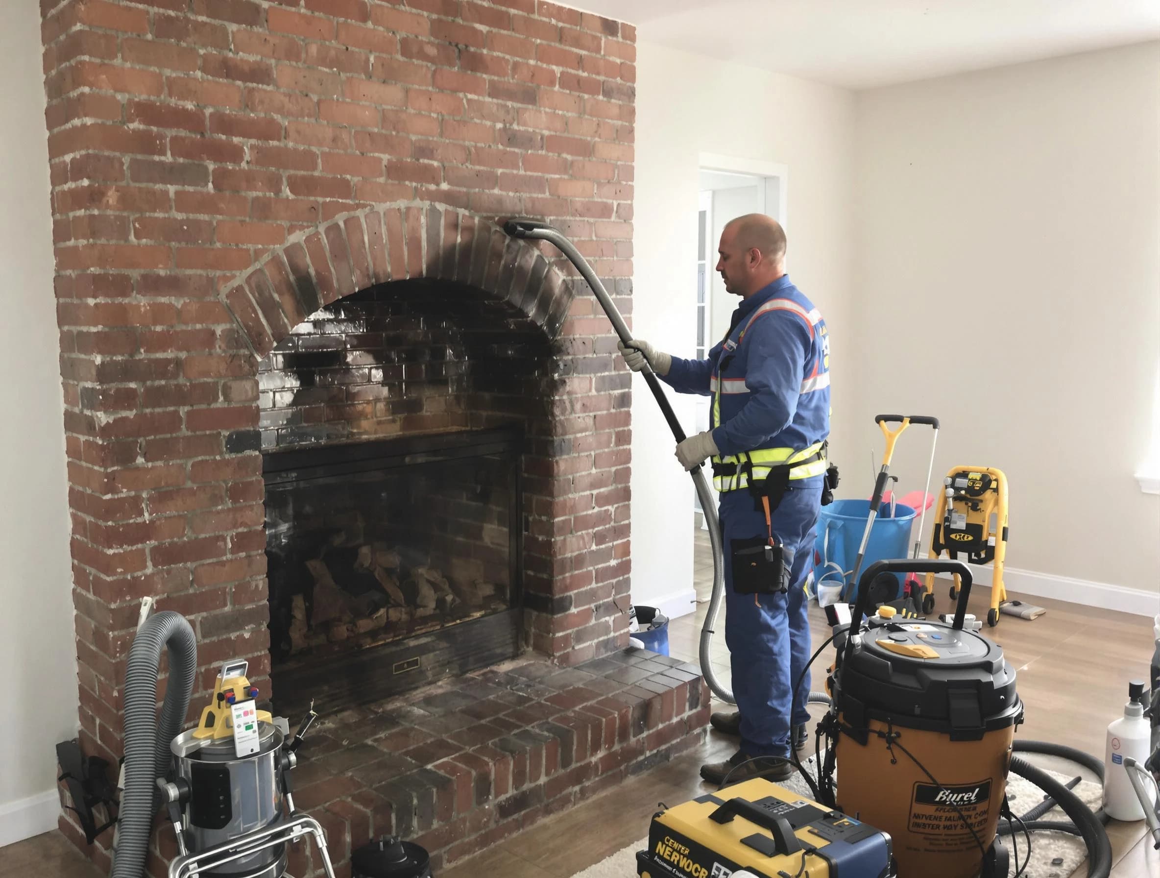 Millersville Chimney Sweep expert performing detailed chimney sweep in Millersville, TN