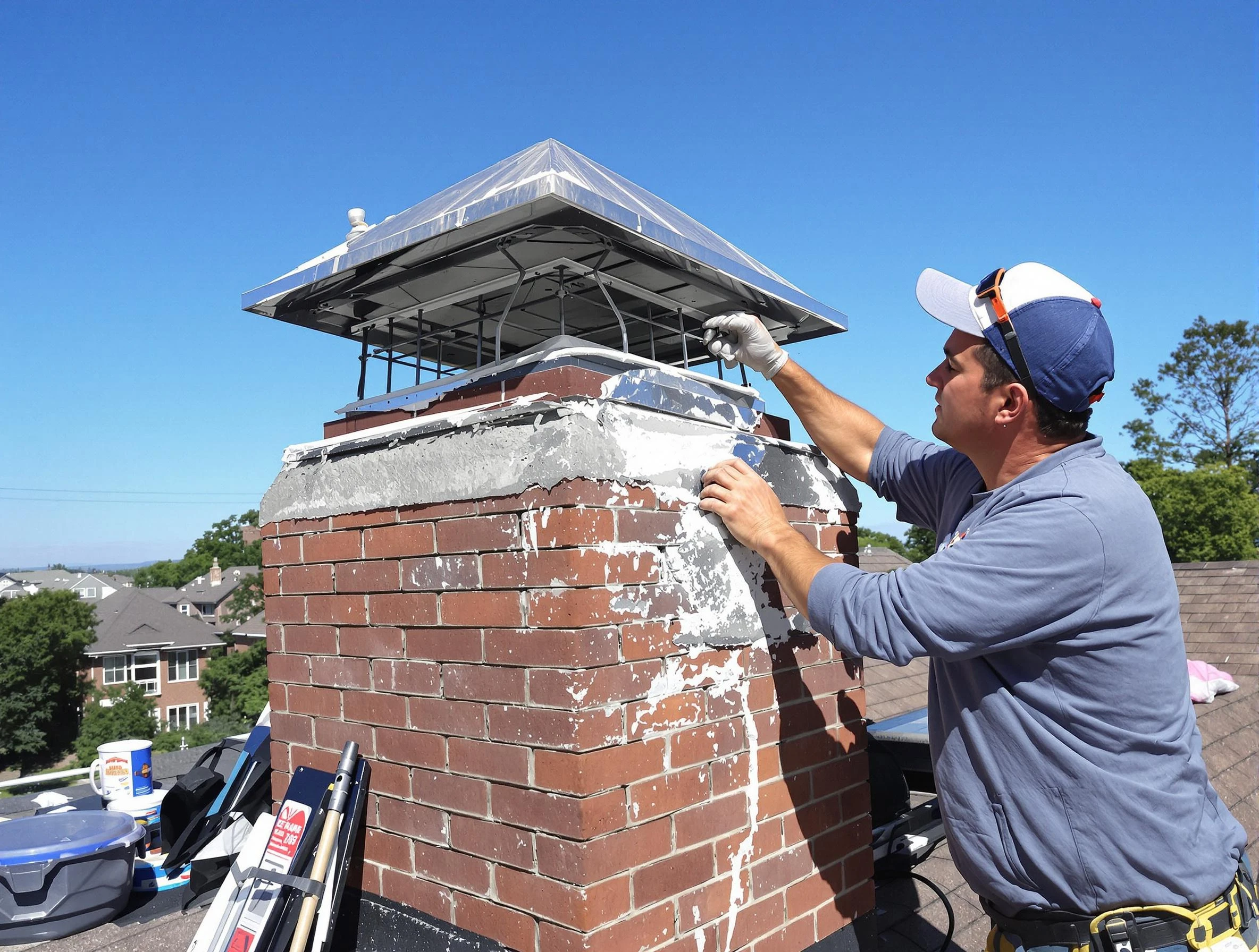 Chimney Crown Services in Millersville