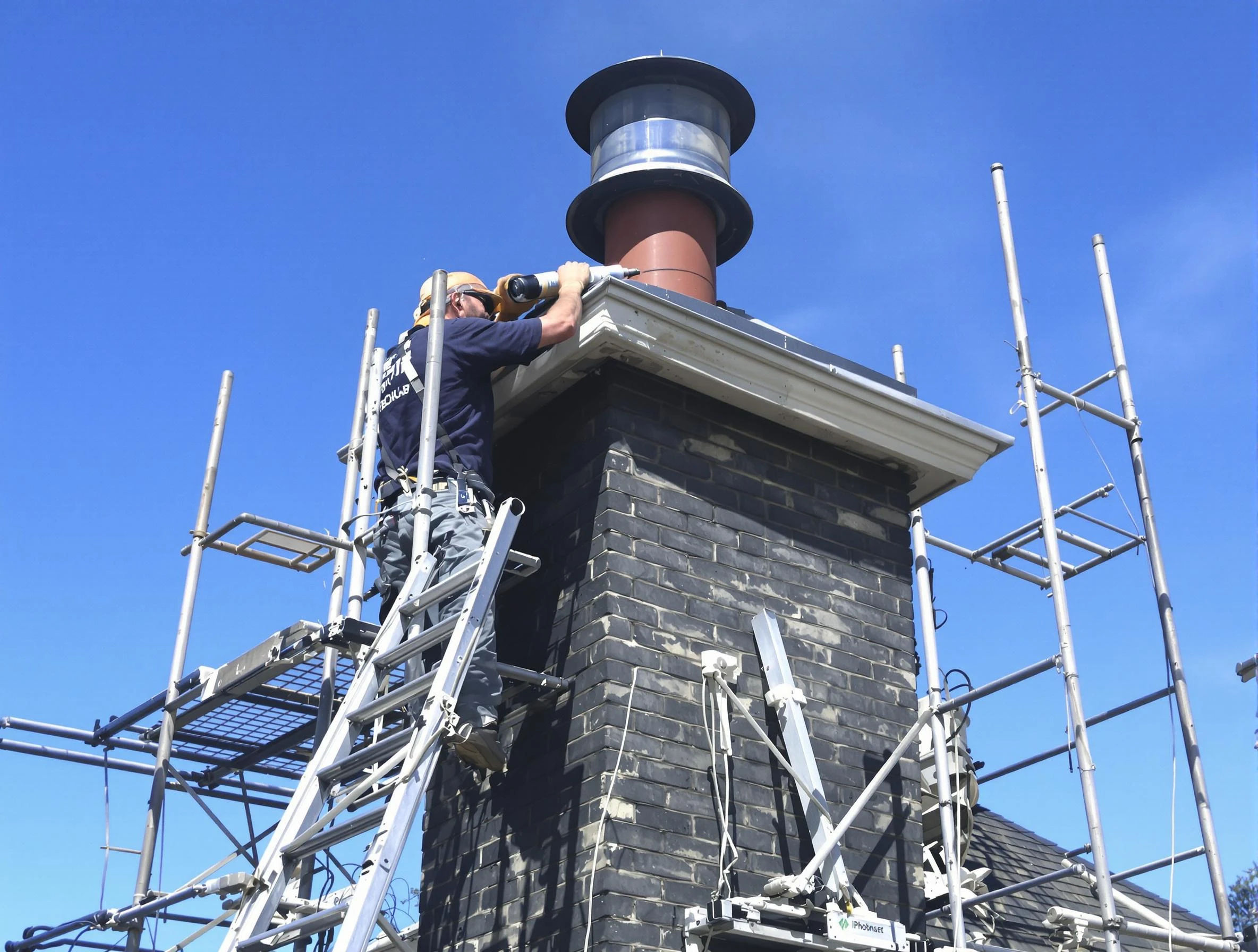 Sturdy chimney crown finished by Millersville Chimney Sweep in Millersville, TN