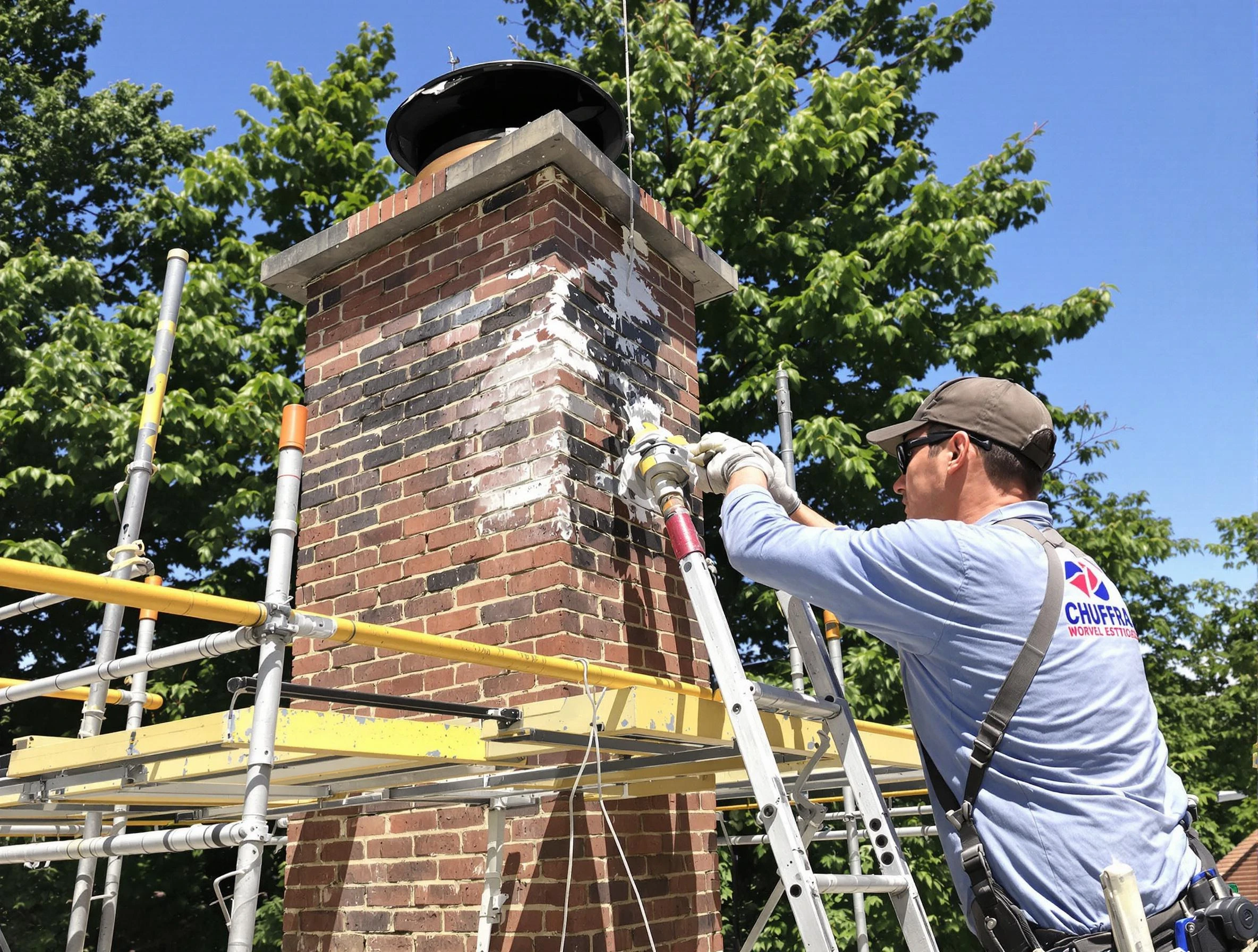 Structural chimney repair by Millersville Chimney Sweep in Millersville, TN