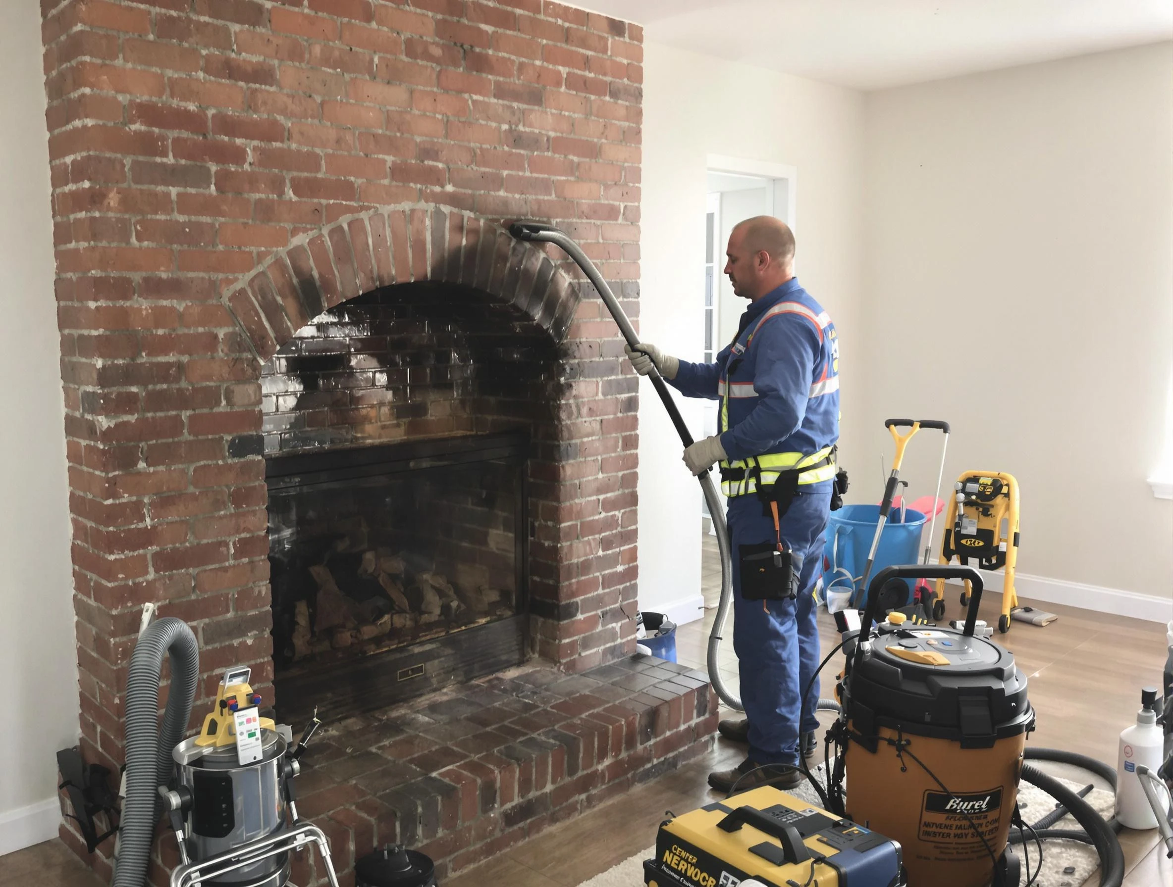 Millersville Chimney Sweep expert performing detailed chimney sweep in Millersville, TN